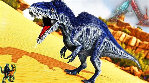 Arguably the beachs top predator, one would expect Metriacanthosaurus to be a danger to new survivors. . Acrocanthosaurus ark tame